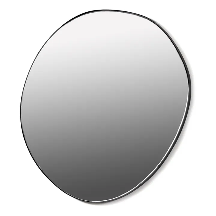 Serax Miroir rond | Noir