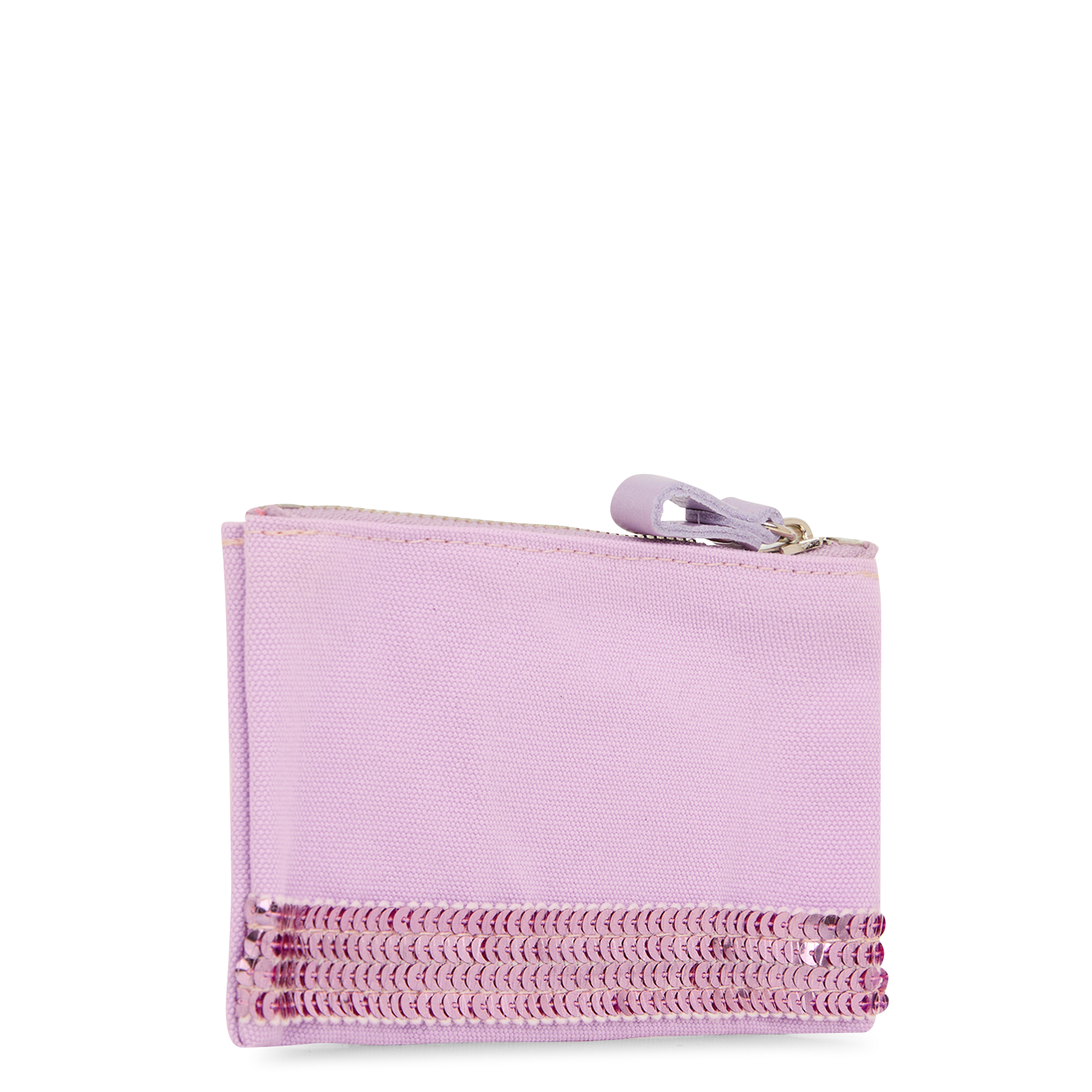 Porte-monnaie en coton| Rose