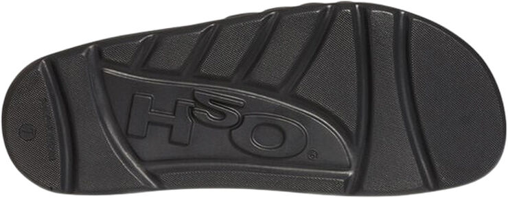 H2O Badesandal Justerbar Sort