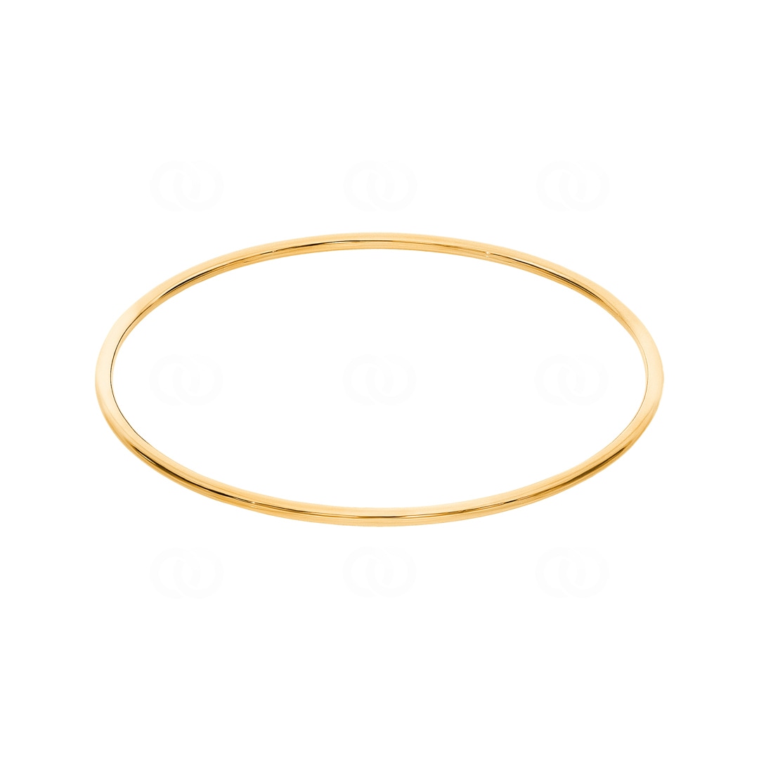 Armreif rund 750/18 K Gelbgold massiv