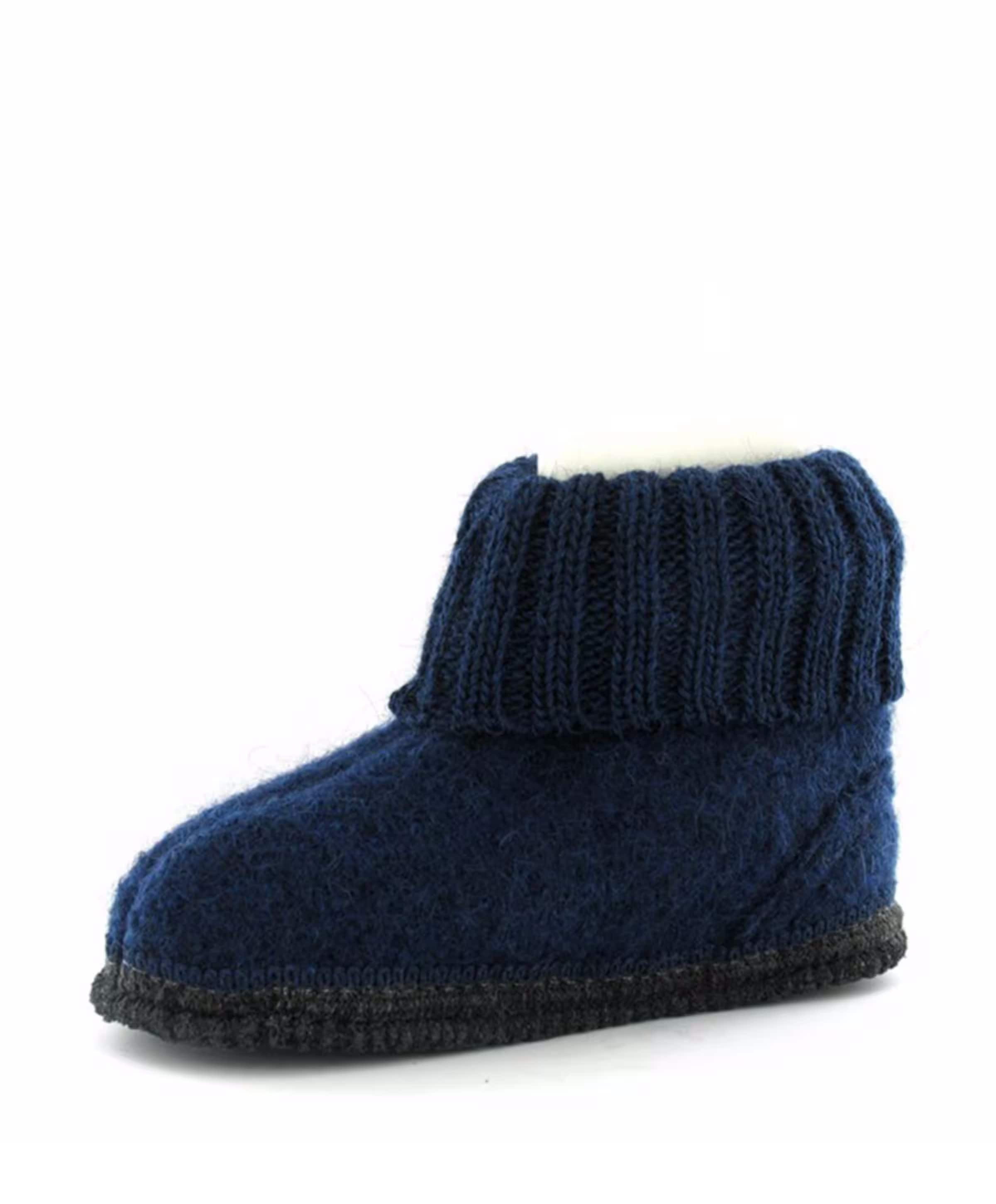 Bergstein BN Cozy jongens pantoffels blauw