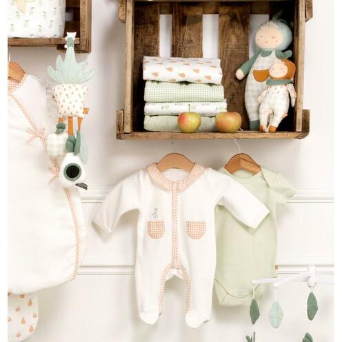 Pyjama Naissance avec col nude BOTANICA - SAUTHON Baby déco