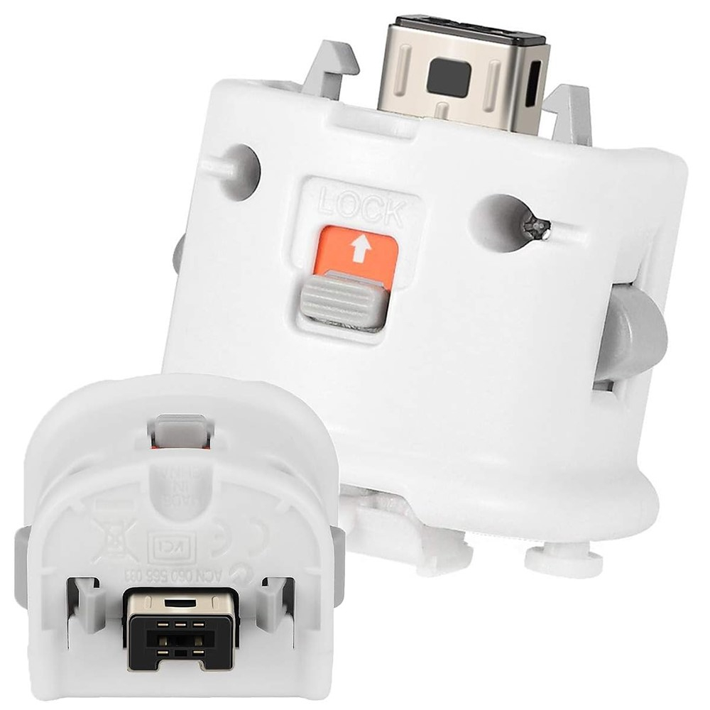 Motion Plus Adapter für Nintendo Wii U / Wii Mini / Wii Remote Game Controller - Weiss