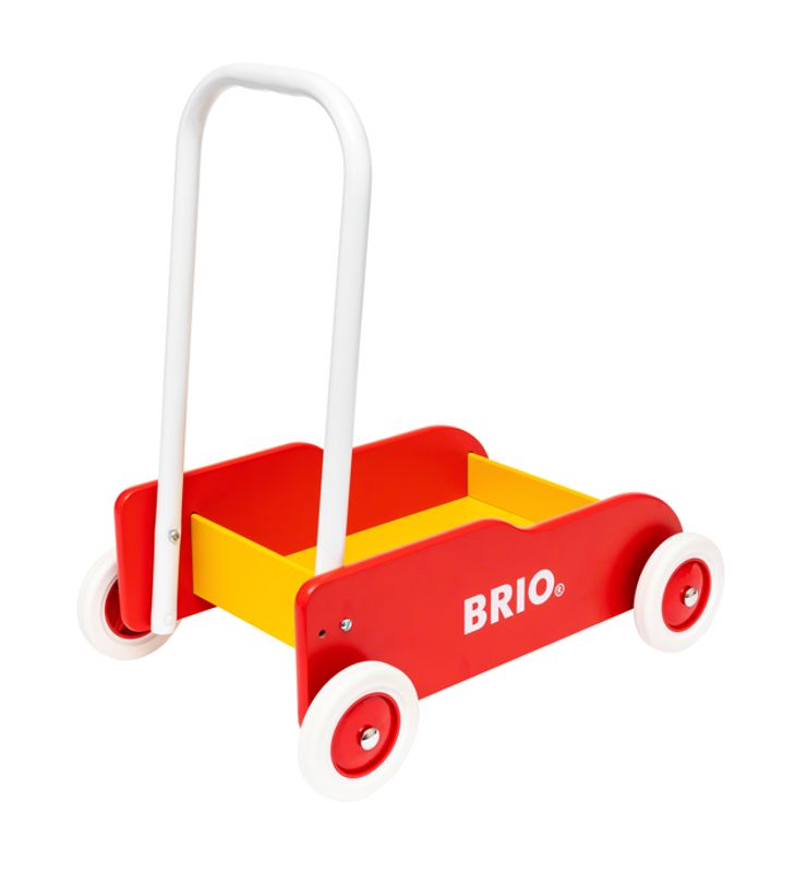 BRIO® Gåvogn - Rød/Gul