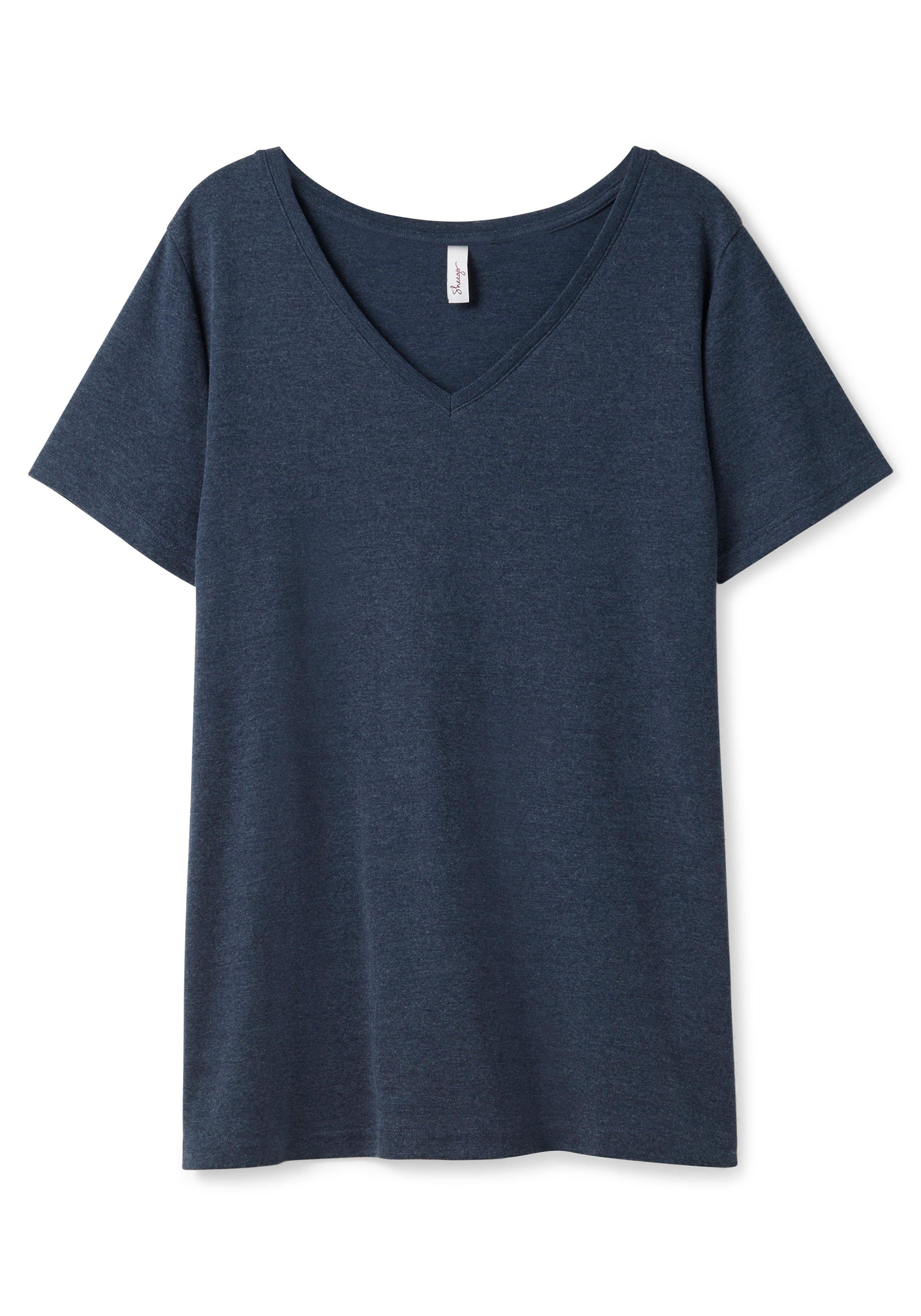 Doppelpack Shirts mit V-Ausschnitt