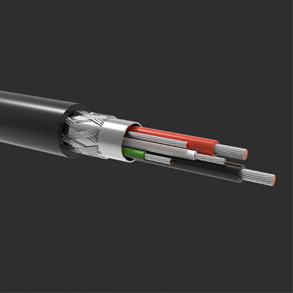 (1m) USB A auf USB B Kabel für Drucker / Scanner / Festplatten (480Mbit/s) - Schwarz