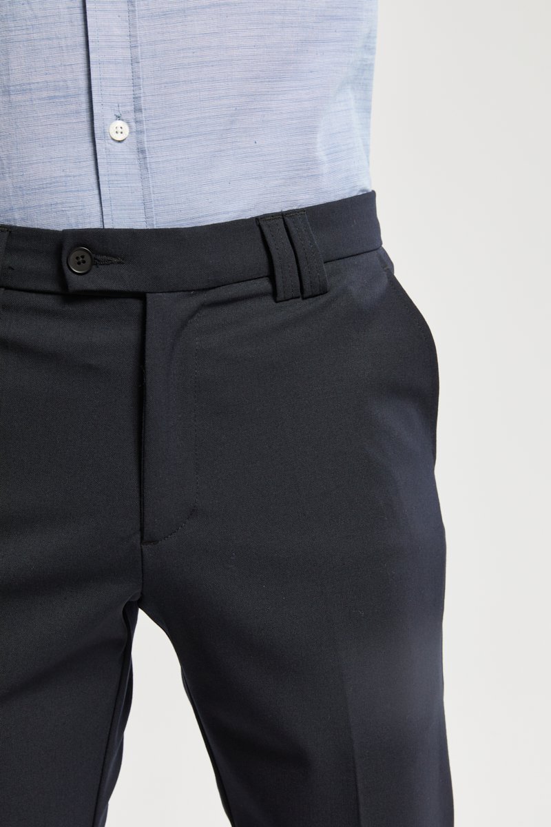 Pantalon de costume - laine et polyester