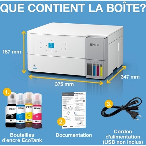 Imprimante multifonction Epson EcoTank ET-2956