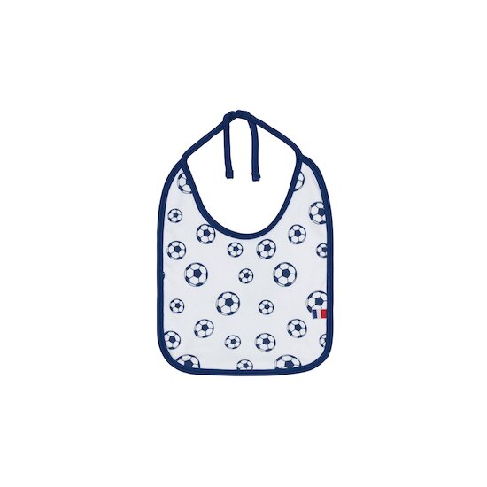 Lot de 3 bavoirs France   Tricolore        de               Lou & Loup