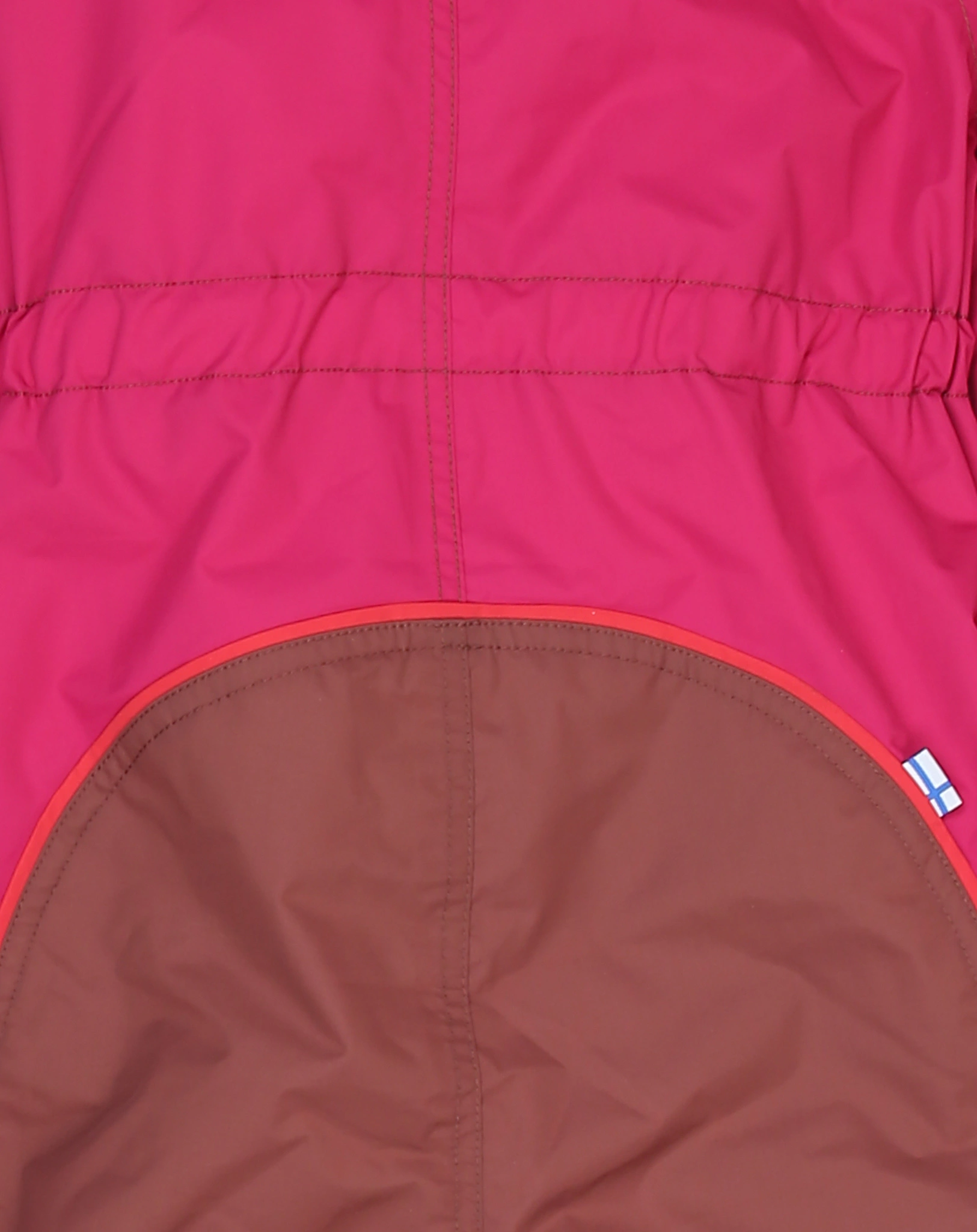 Winteroverall PIKKU WINTER SPORT mit Umschlagbündchen in raspberry/sable