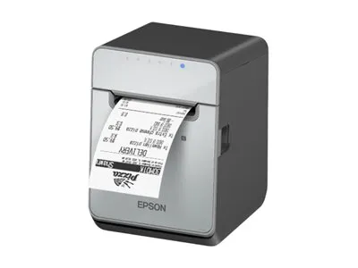 Epson TM L100 (111) - Kvitteringsprinter - termisk linje - Rulle (8 cm) - 203 x 203 dpi - op til 170 mm/sek. - USB 2.0, USB 2.0 vært, Gigabit LAN - sort