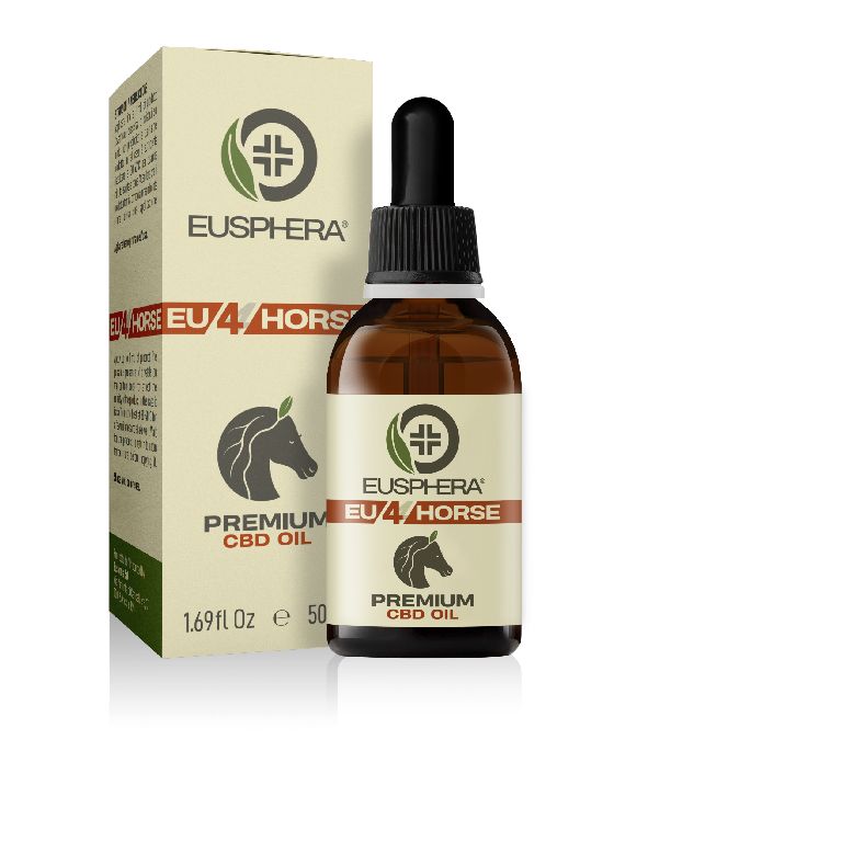 CBD-Ergänzung für die Pferdegesundheit - Eusphera EU4HORSE