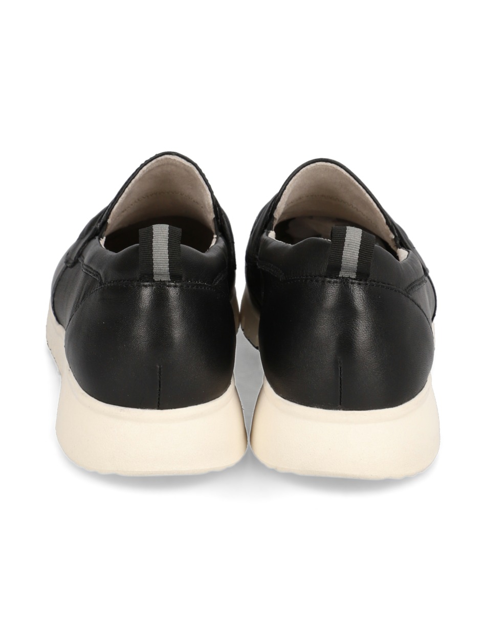 Glattleder Slipper