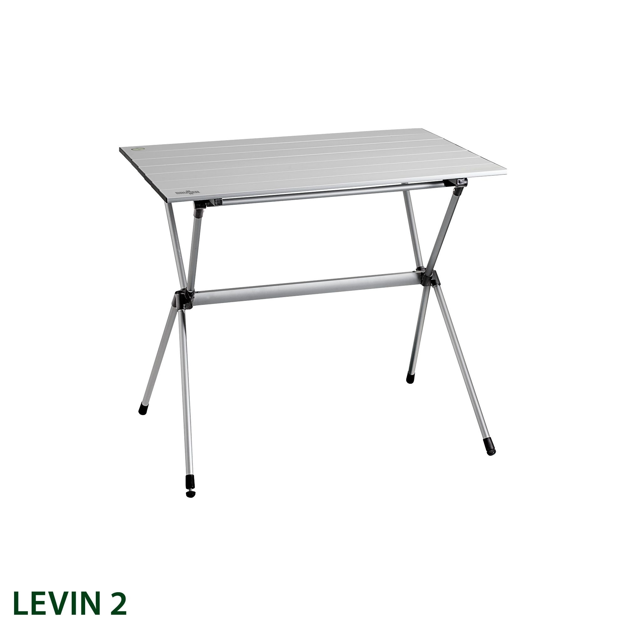 Brunner Levin Ultralight 2 Outdoor Campingtisch 80 x 60 cm