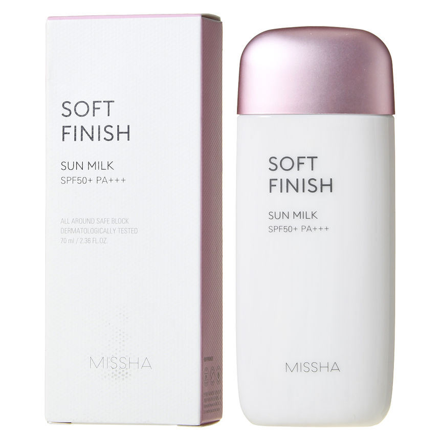 MISSHA - All-Around Safe Block Soft Finish Zonnemelk SPF50+ PA+++ 70ml