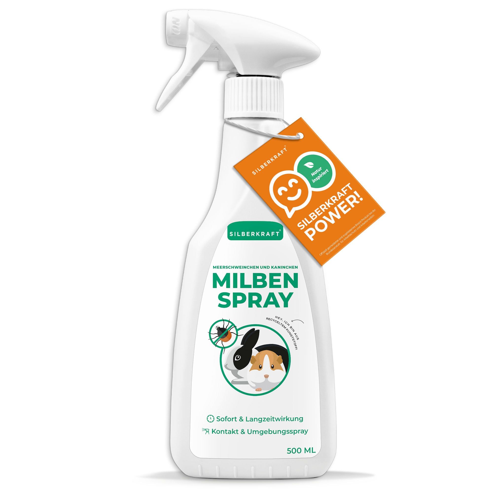 SILBERKRAFT Milbenspray Meerschweinchen & Kaninchen