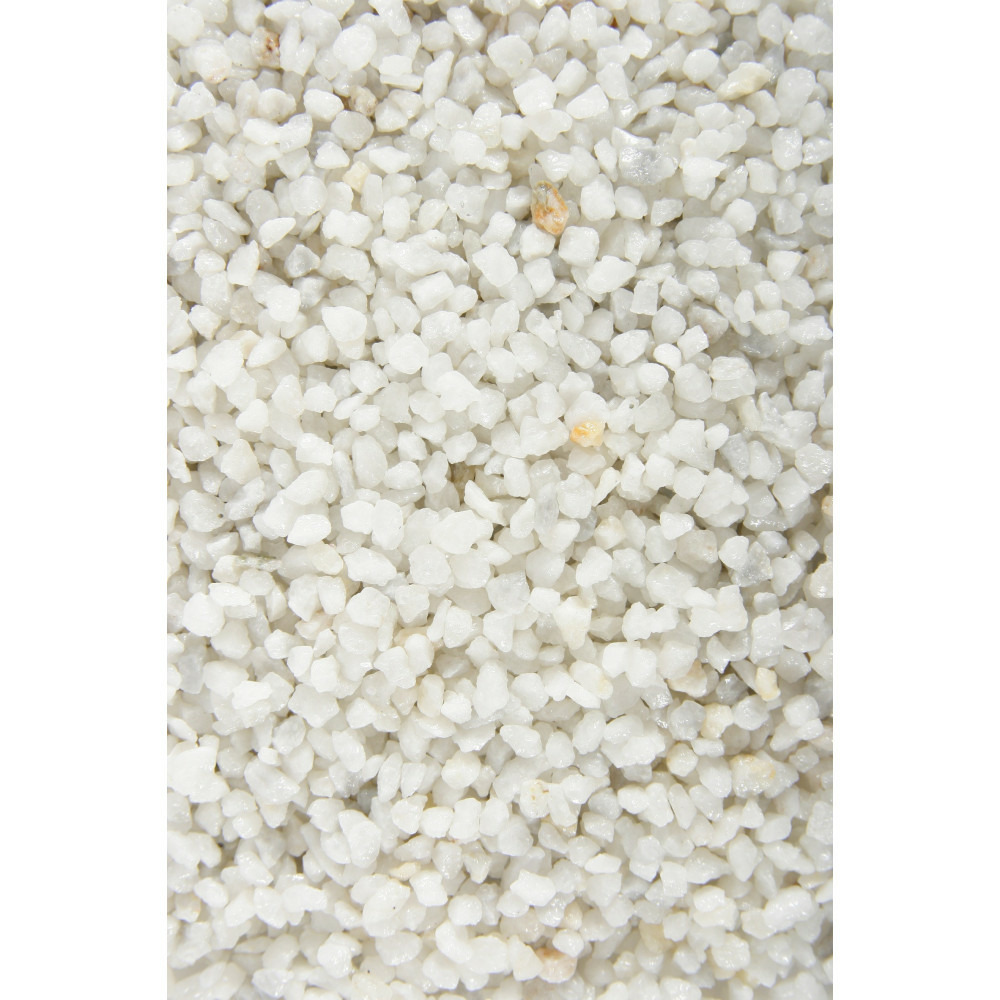 Gravier pour aquariums blanc 750 ml