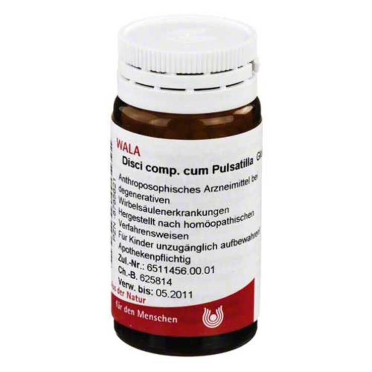 Disci comp. cum Pulsatilla Gl, 20 g