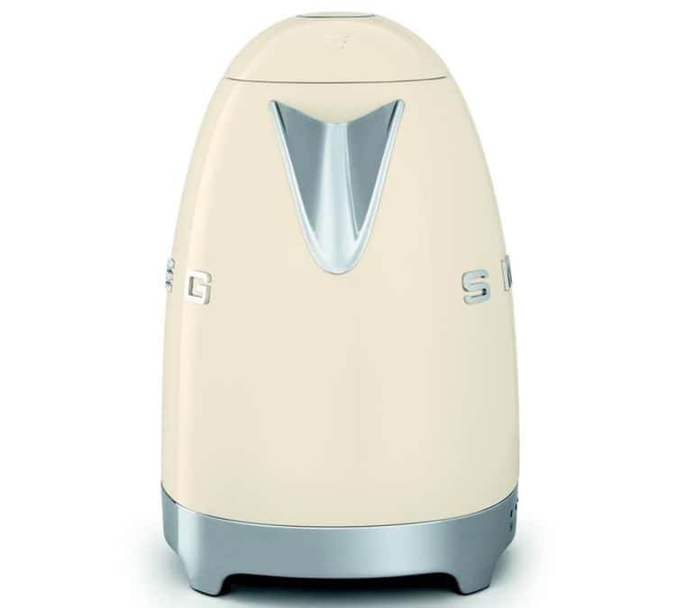 Bouilloire KLF04CREU température réglable Crème 1,7 L + Offre Cadeau - SMEG