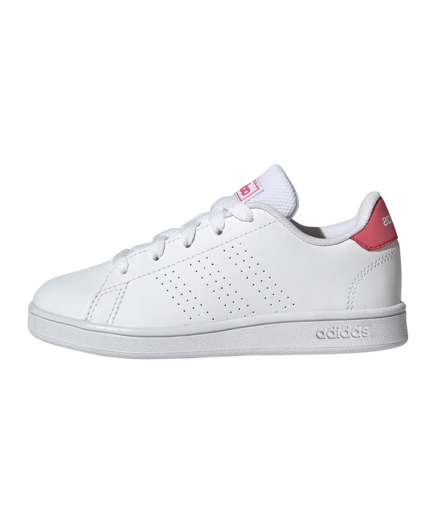 adidas Advantage Kids Weiss Pink