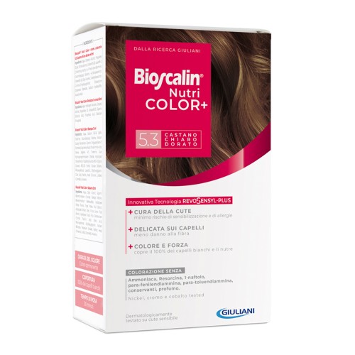 Bioscalin Nutri Color  Coloração 5.3 Castanho Claro Dourado