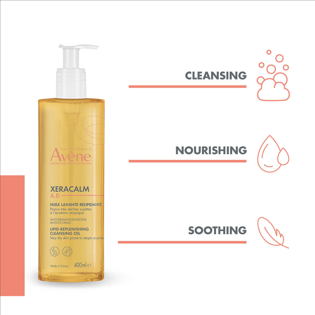 AVENE  Xeracalm Óleo Limpeza Corpo Relipidante - 750ml