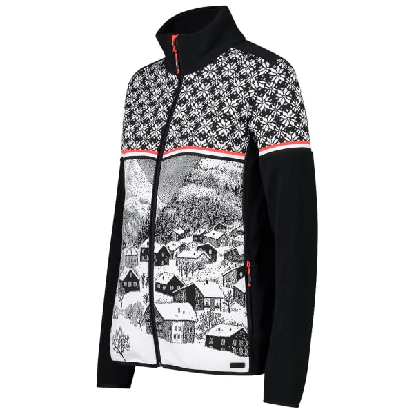 Veste polaire CMP WOMAN JKT BLACK