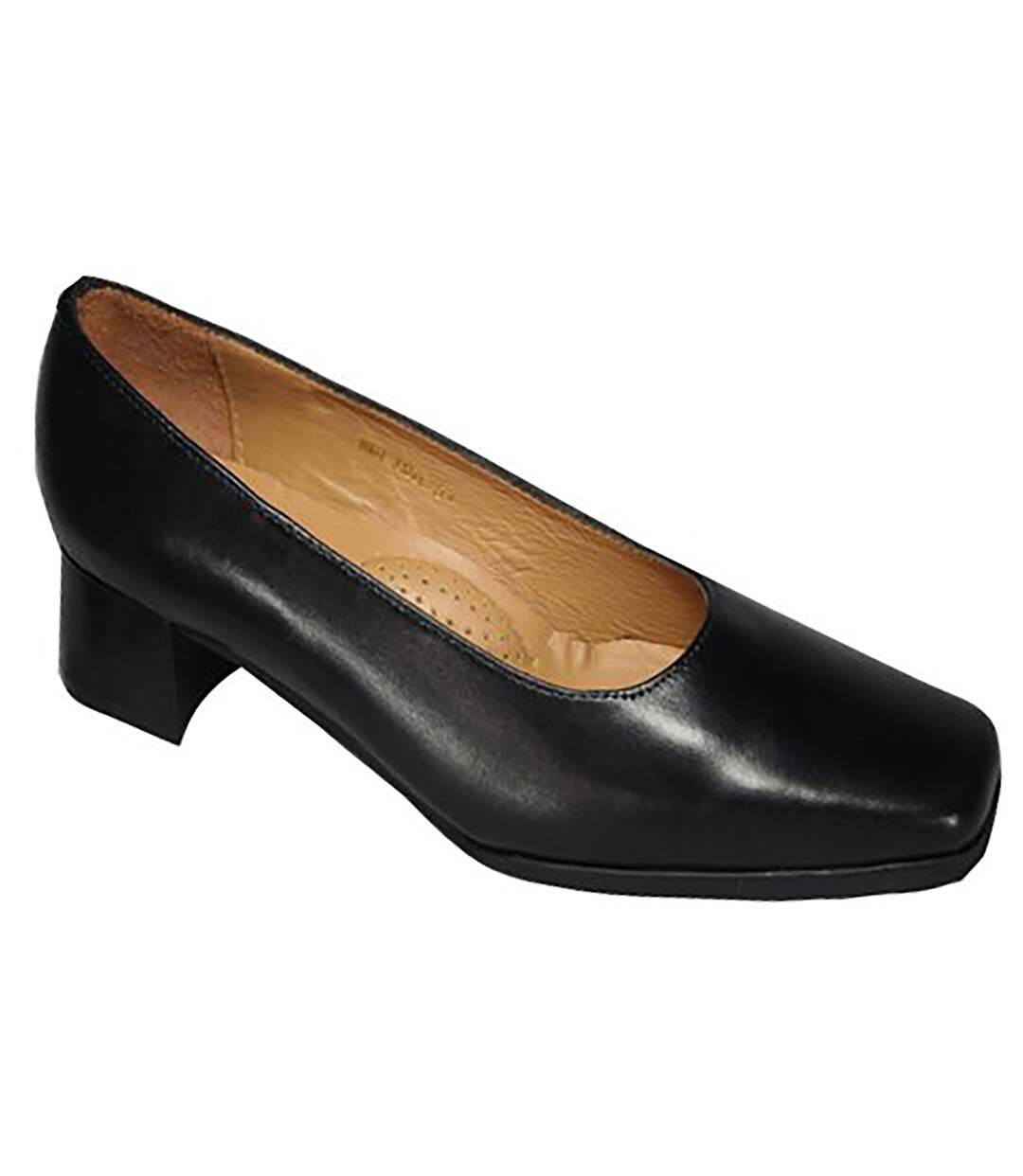 Amblers Walford - Escarpins larges en cuir - Femme (Noir) - UTFS217