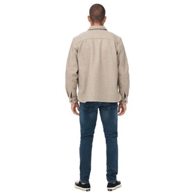 Chemise à manches longues homme Onsash Ovr Woolen Look Pkt ONLY AND SONS