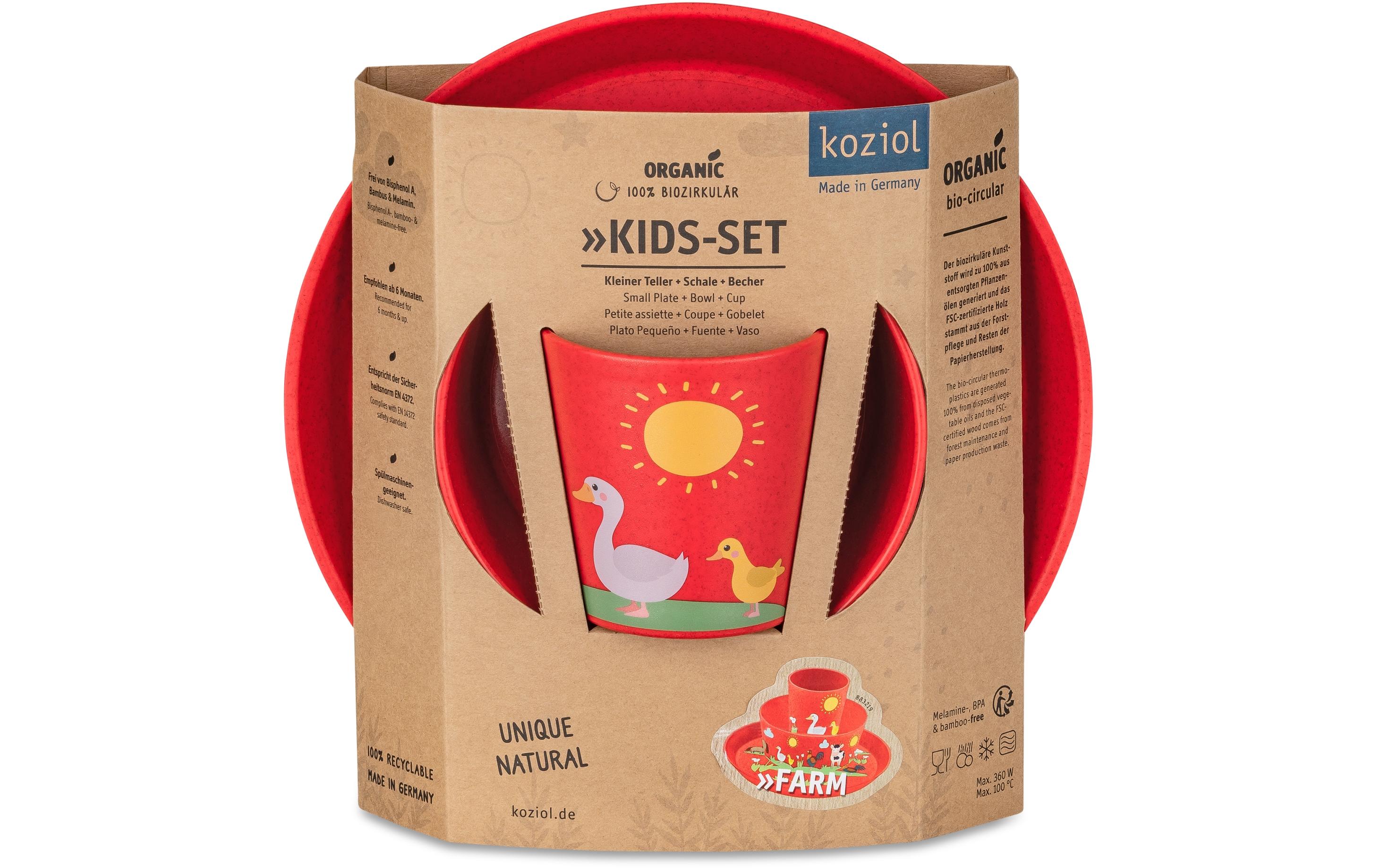 Kindergeschirrset Connect Farm 3-teiligKindergeschirr Set