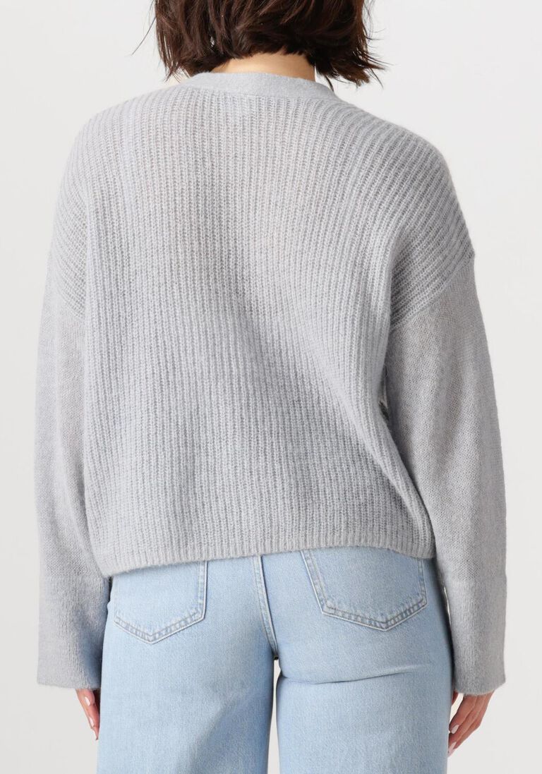 blauwe dante6 vest utah cropped cardigan