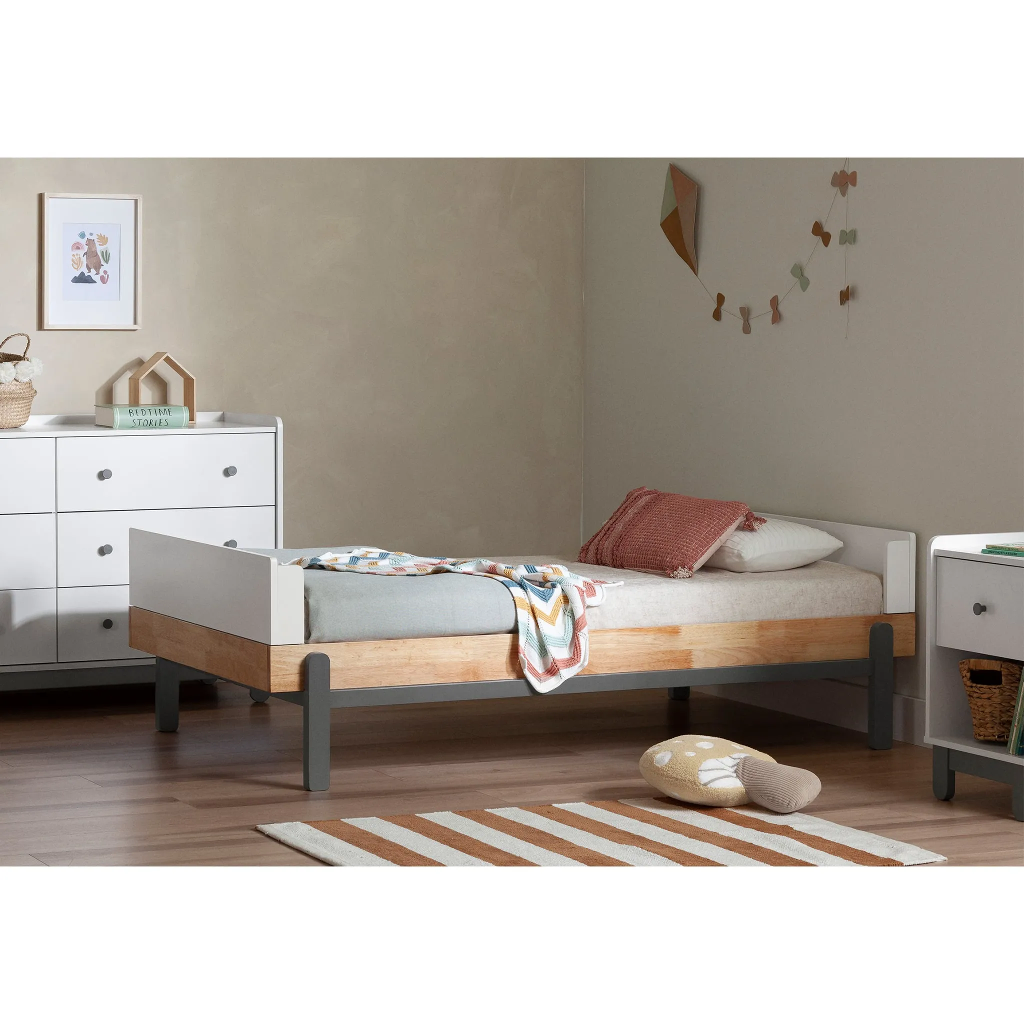 South Shore Lit Simple Bebble - Naturel et Gris