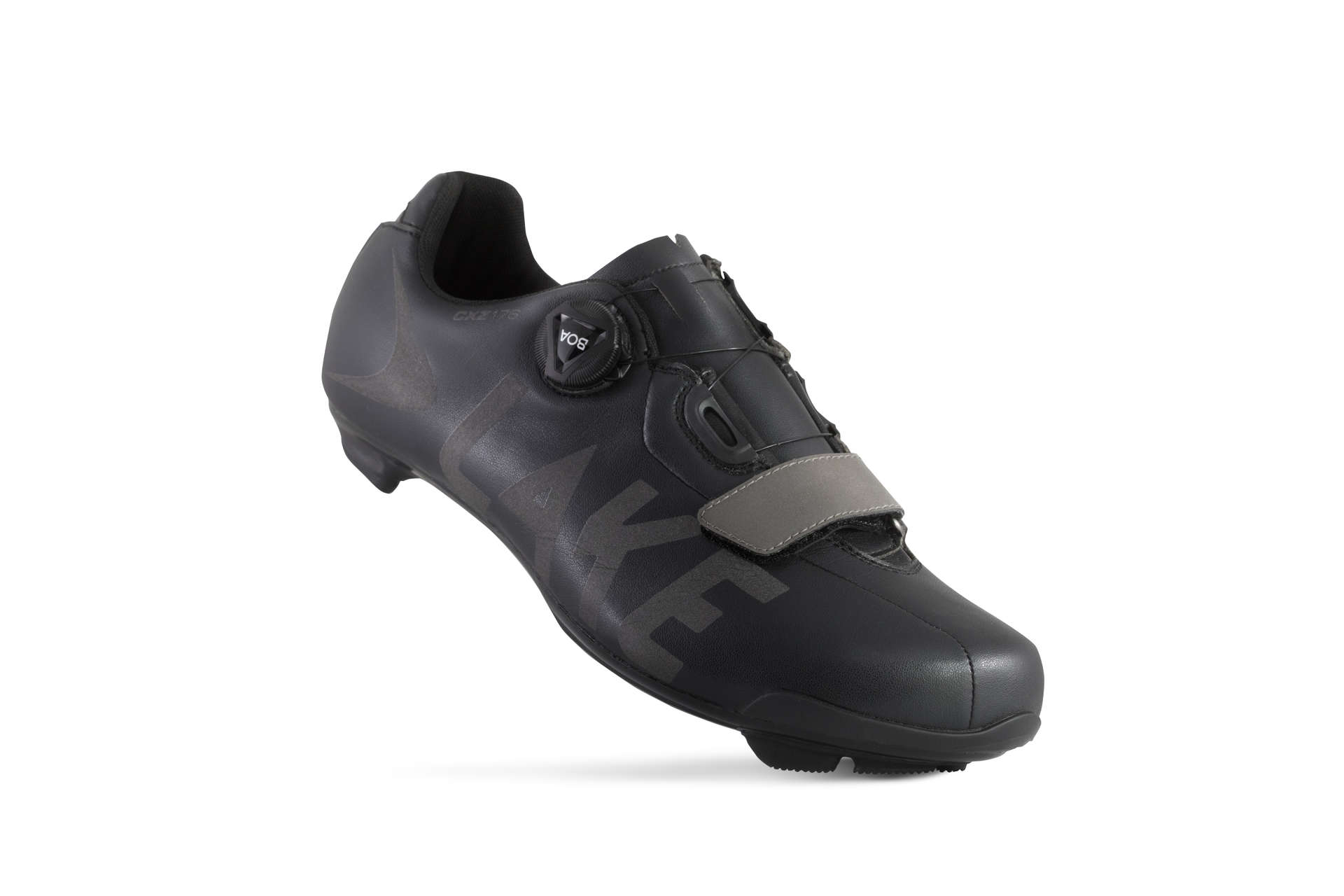 Lake CXZ176 Wielrenschoenen Zwart/Grijs Heren