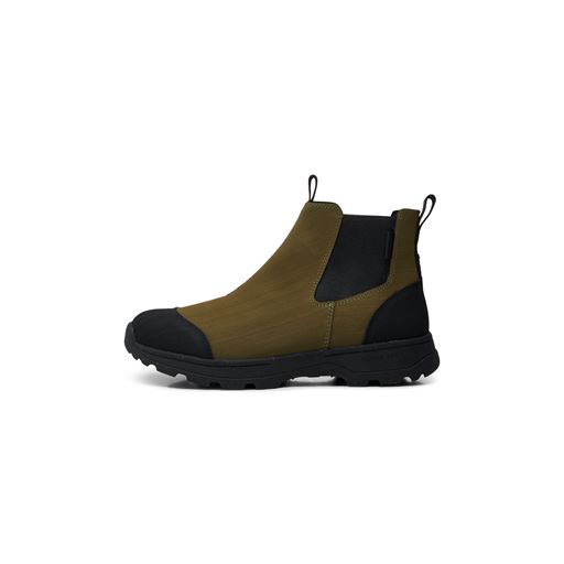 Woden Melvin Track Gummistøvler, Dark Olive/Black, 44