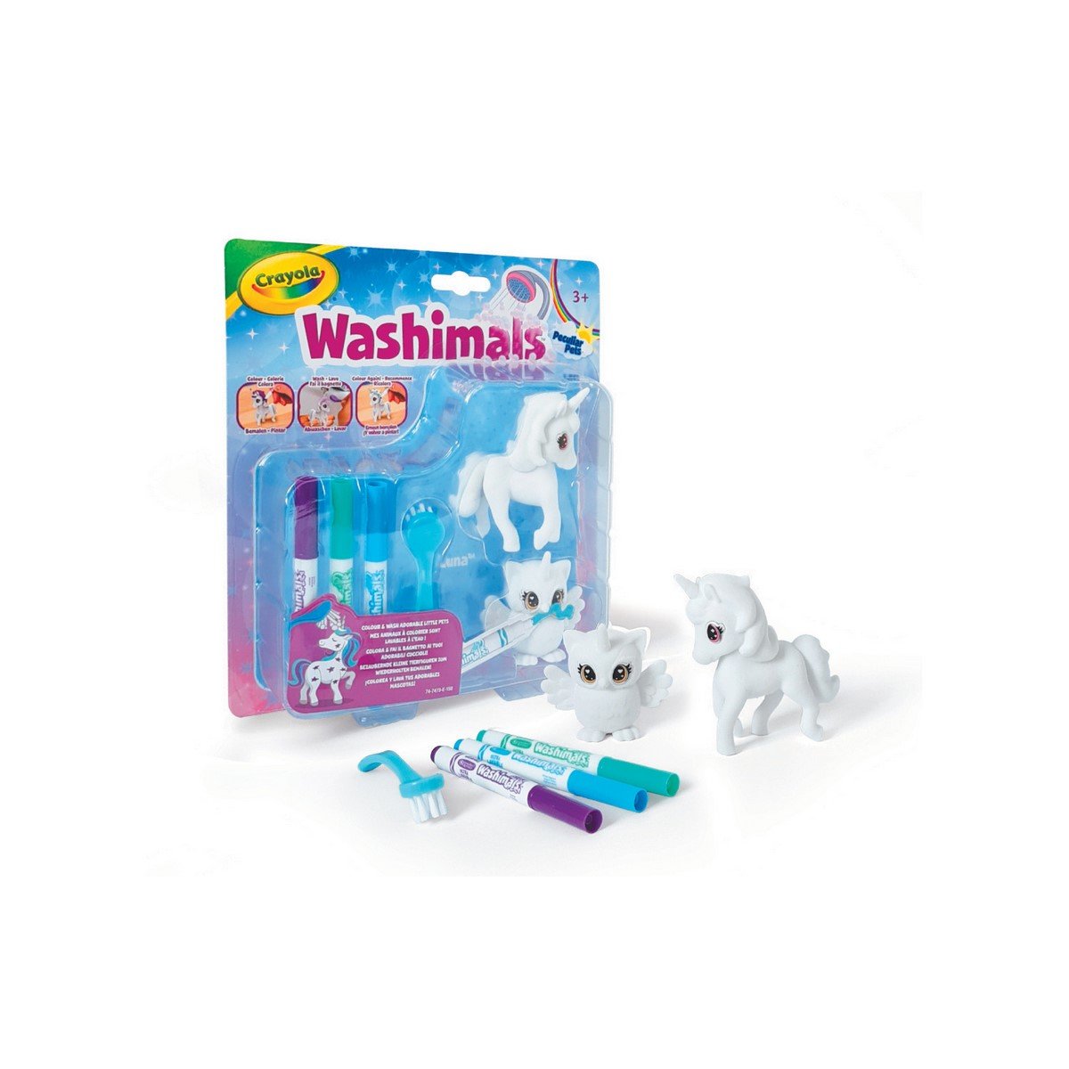 Washimals - Pack de 2 animaux fantastiques