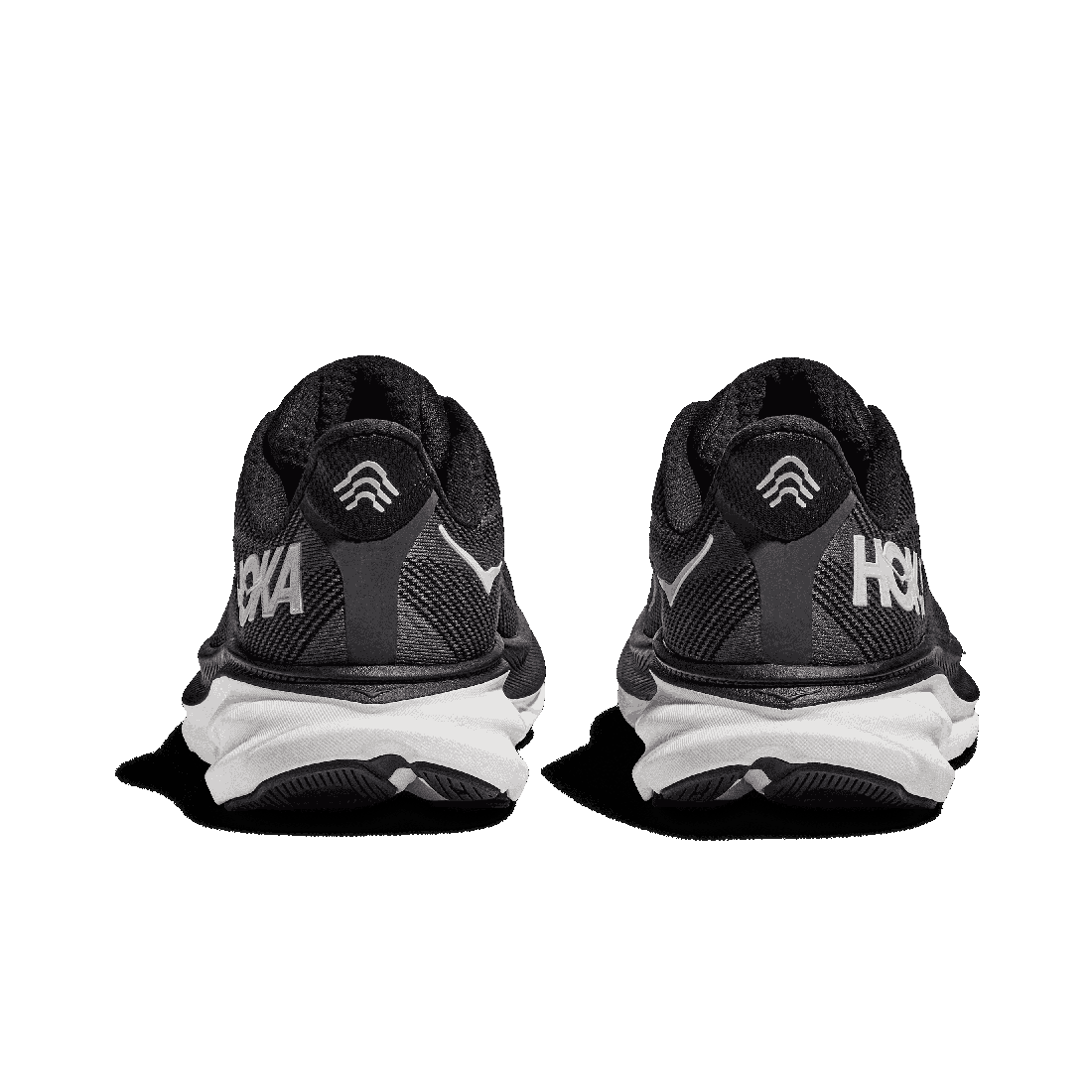 hoka clifton 9 loebesko herre 38 1127895 black white