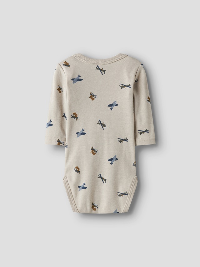 Name It Schlafoverall »NBMBODY 3P LS AIRPLANE NOOS«, 3 Stk.