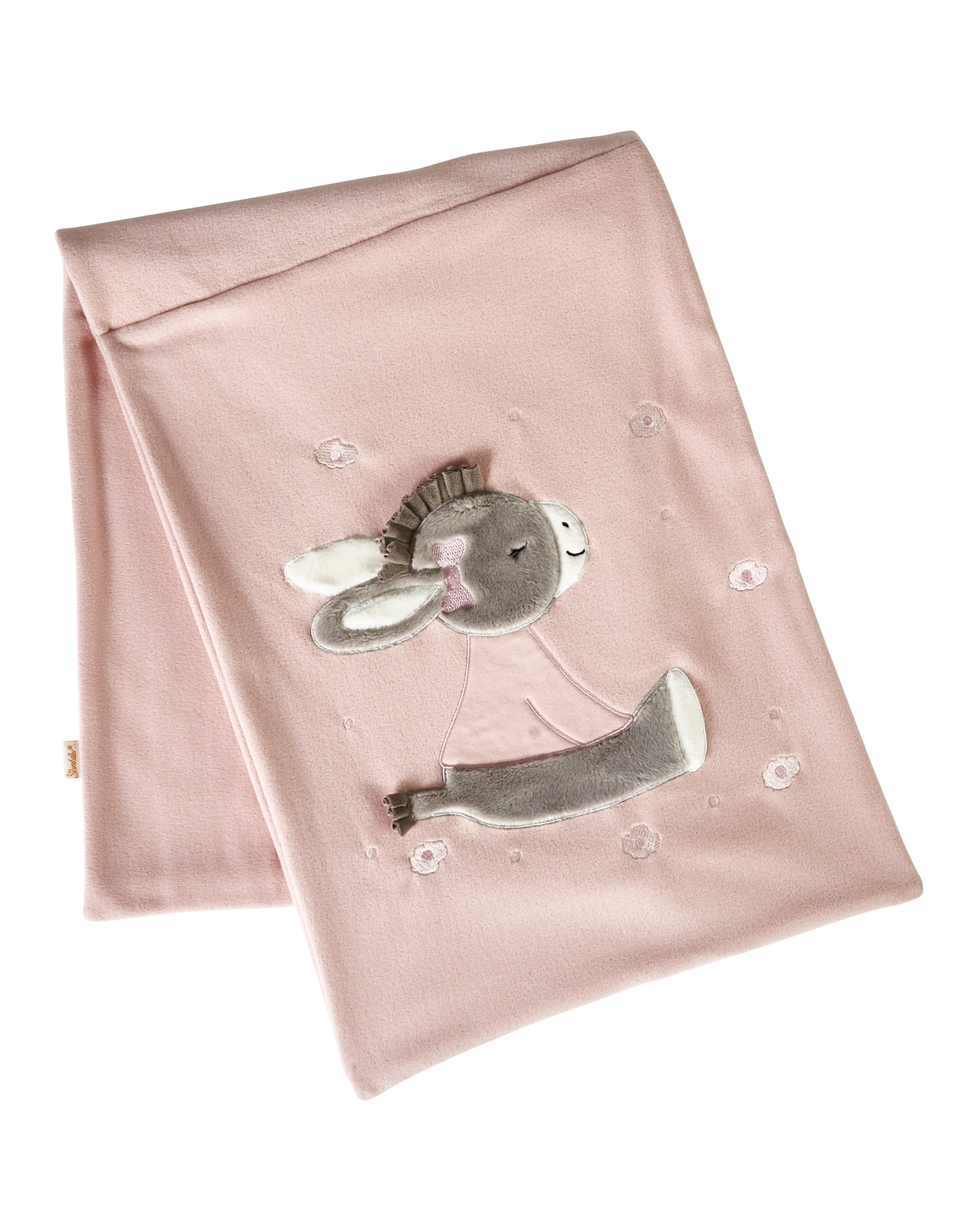 Fleece-Schmusedecke EMMI GIRL (100x75) in zartrosa