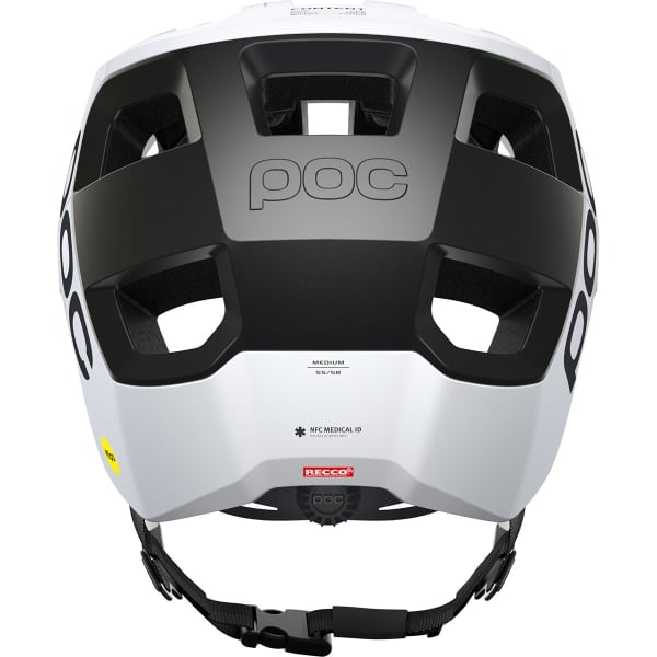 Casque VTT POC KORTAL RACE MIPS HYDROGEN WHITE/URANIUM BLACK MATT