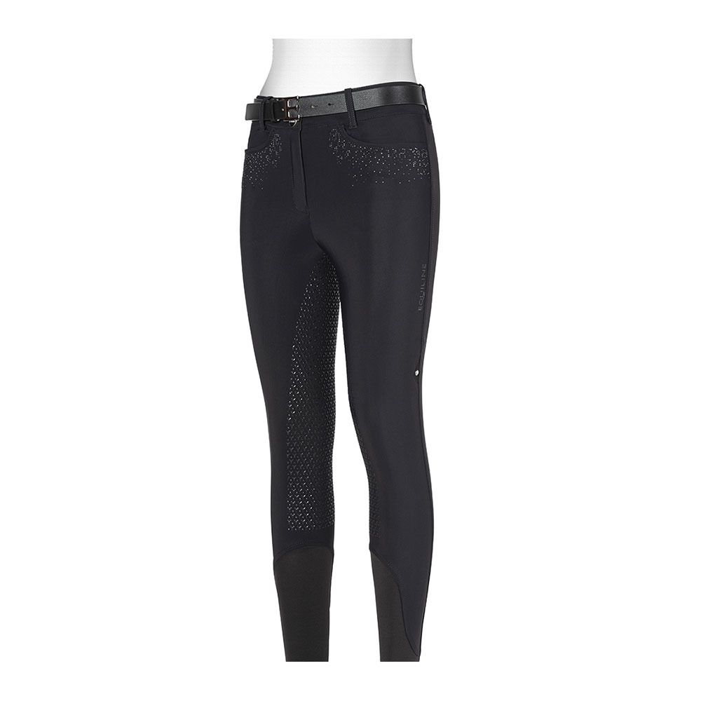 Equiline GIAIAFH -  Pantalon fond de peau siliconé Femme black