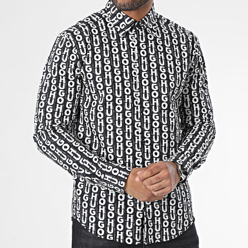 Chemise Manches Longues Ermo 50495865 Noir