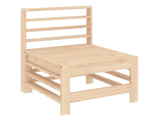 VIDAXL - Salon extérieur Salon de jardin 4 pcs bois massif de pin