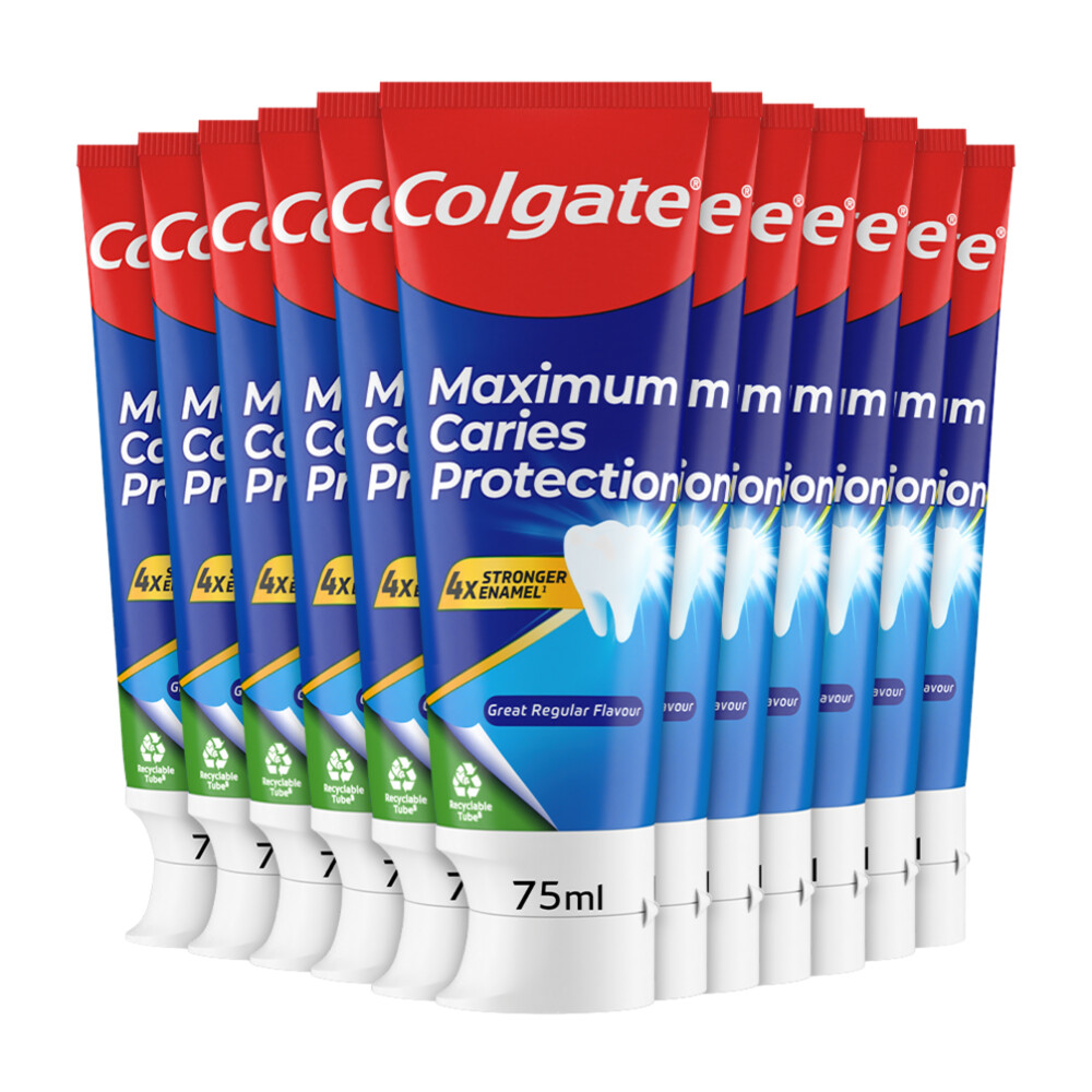 12x Colgate Tandpasta Caries Protection75 ml