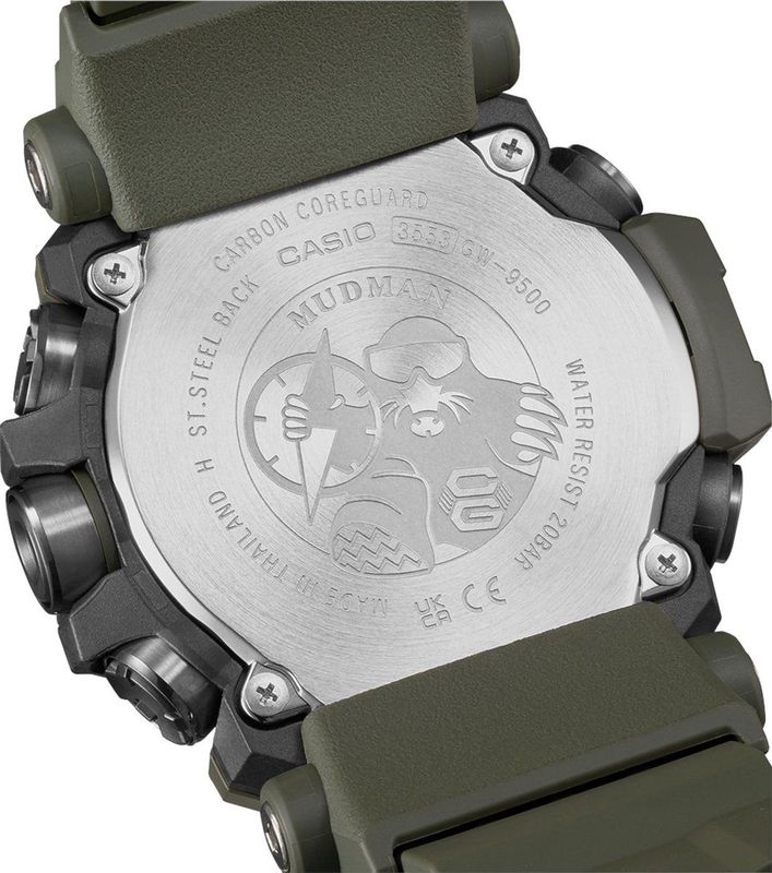 G-shock - Gw-9500-3er Horloge - Donkergroen - Kunststof