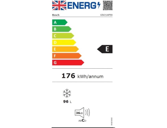 BOSCH - Congélateur encastrable top GIV 21 AF E0