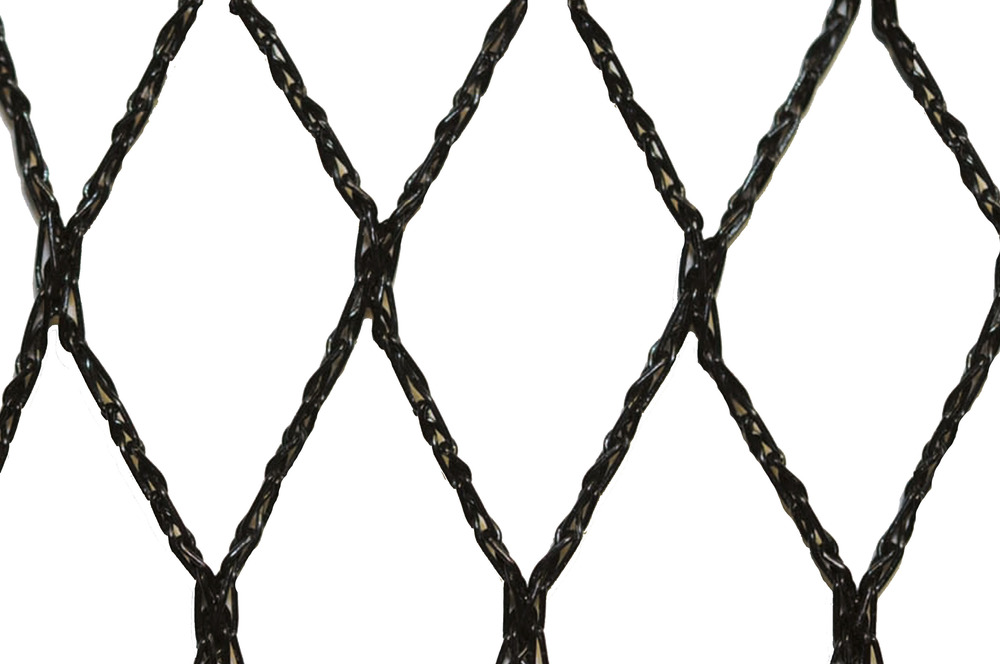 Filet anti-oiseaux - maille de 35mm noir 10m x 20m