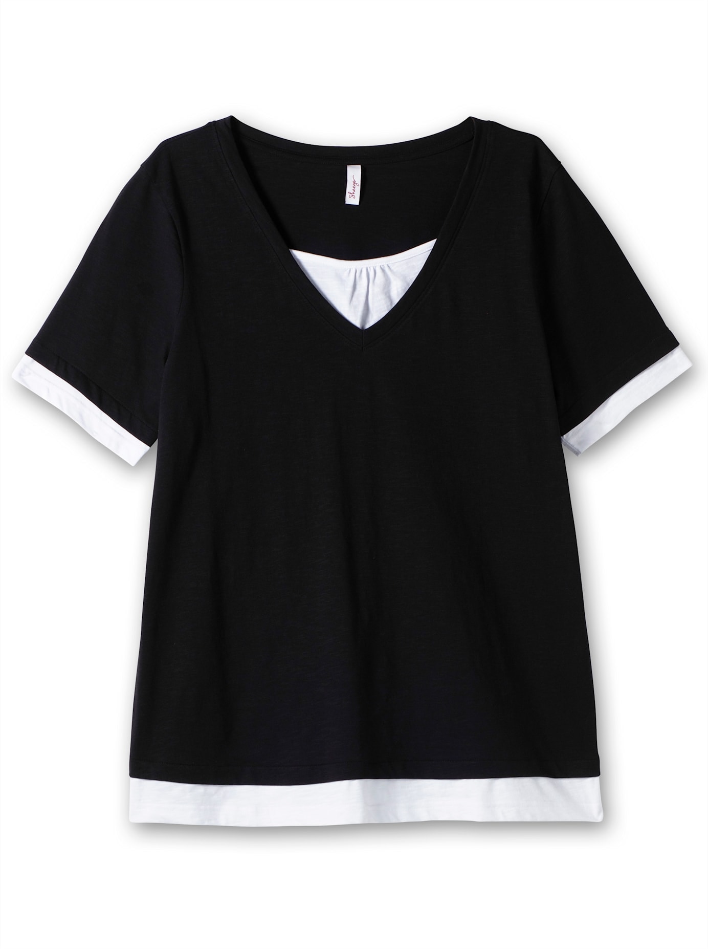 Sheego 2-in-1-Shirt »2-in-1-Shirt«, 1 Stk.