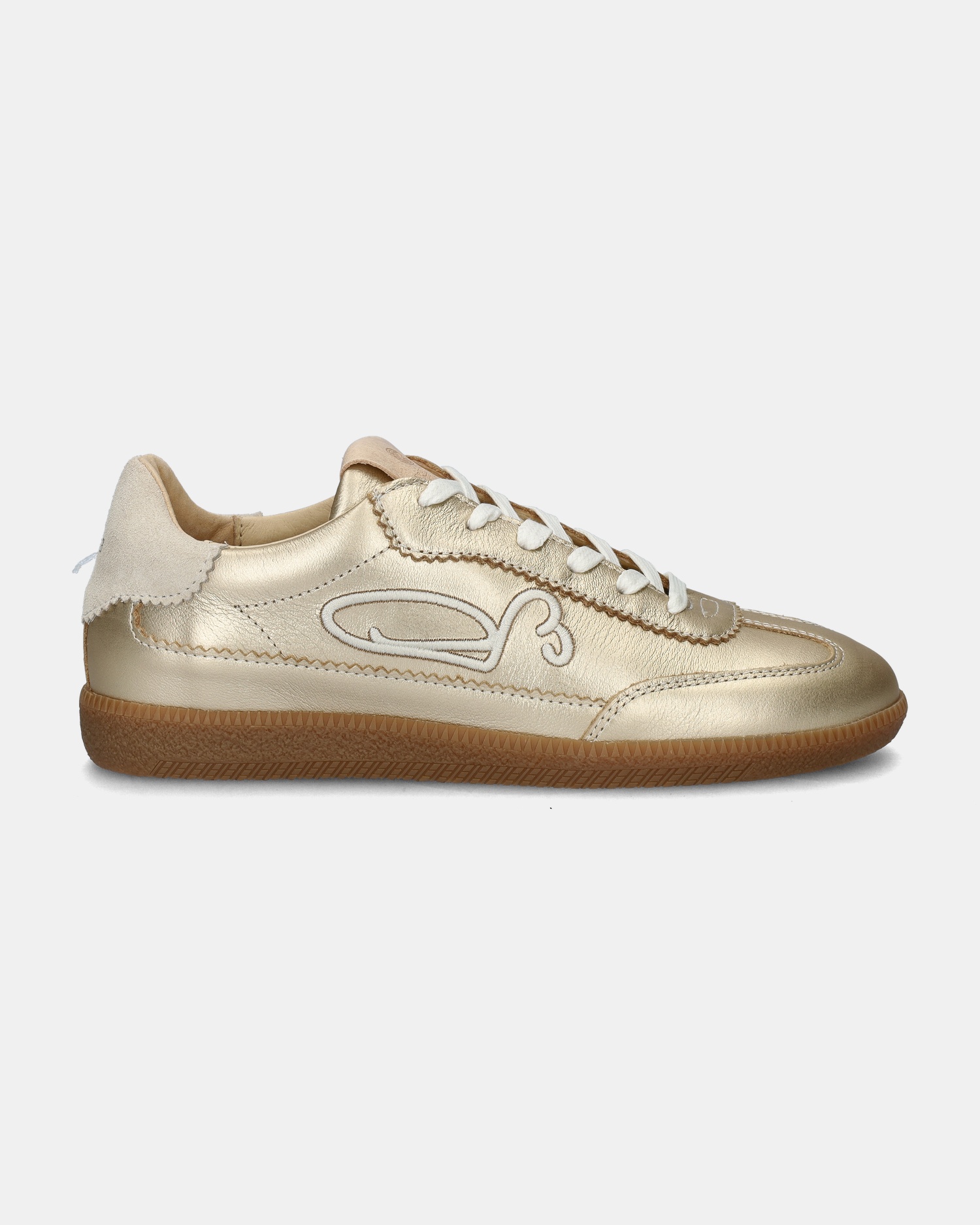 Fred de la Bretoniere Pearl Sign Lage sneakers  - goud