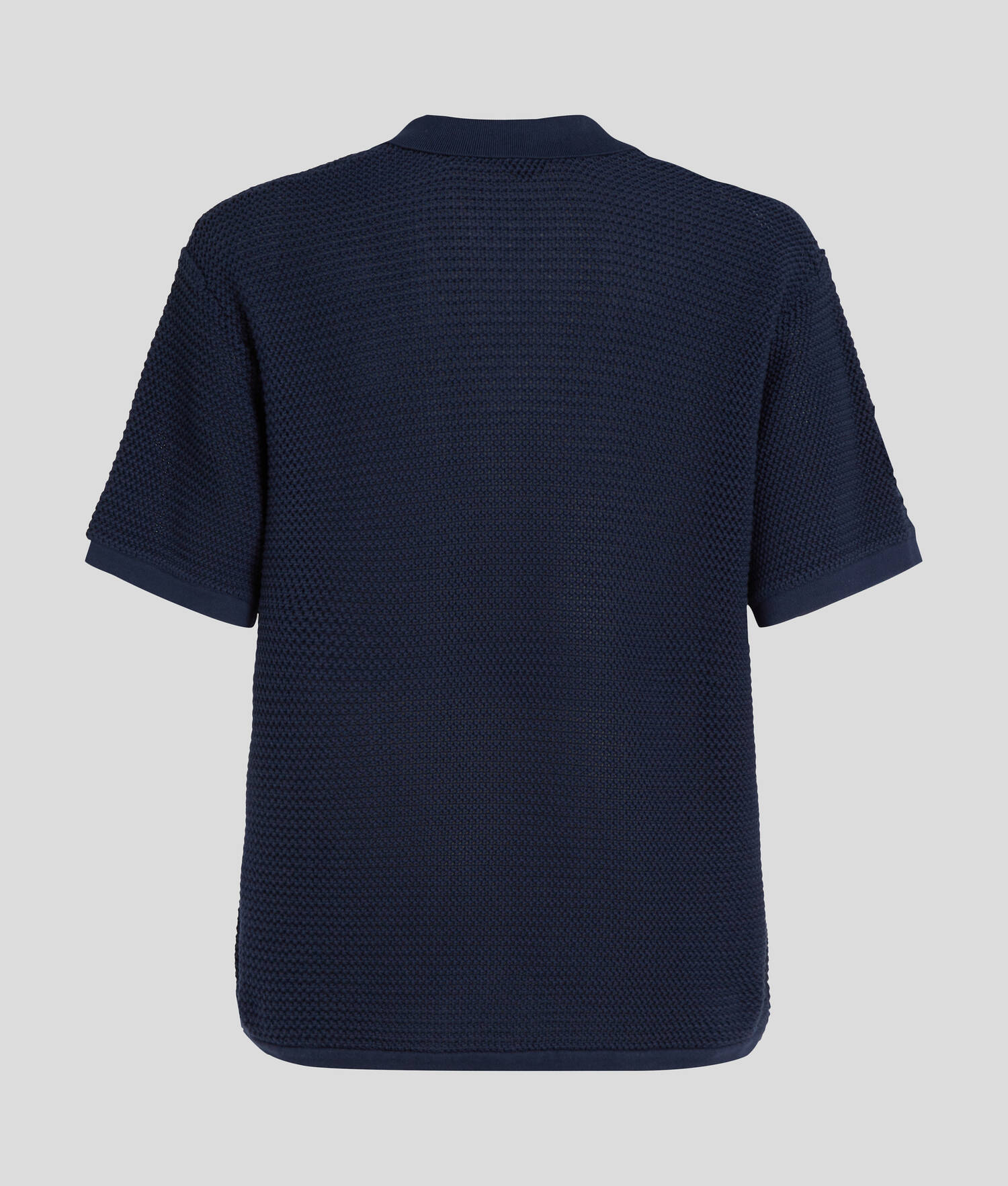 POLO EN CROCHET HOTEL KARL - Iris Noir