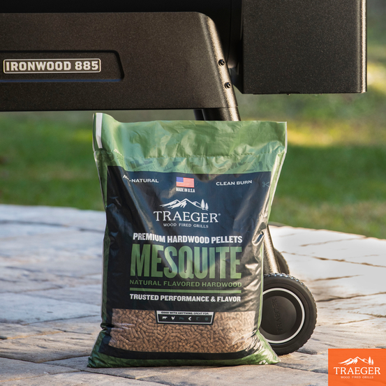 Pellets pour barbecue Mesquite - sac de 9 kg
